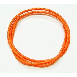 Corde de papier orange 1/4''