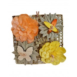 Tapis fleuri
